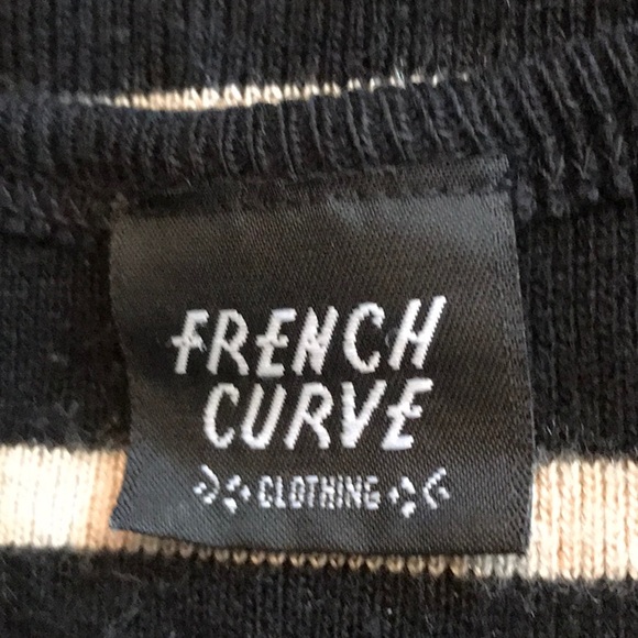FRENCH CURVE SMALL Top (B3) - Picture 3 of 3